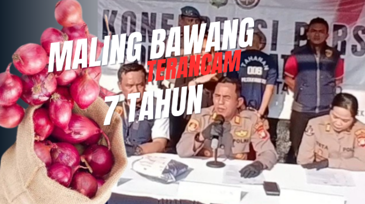 Curi Bawang Merah di Pasar Induk, Pemuda Terancam 7 Tahun Penjara