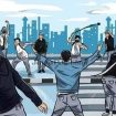Foto : Ilustrasi tawuran (INP)