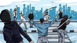 Foto : Ilustrasi tawuran (INP)