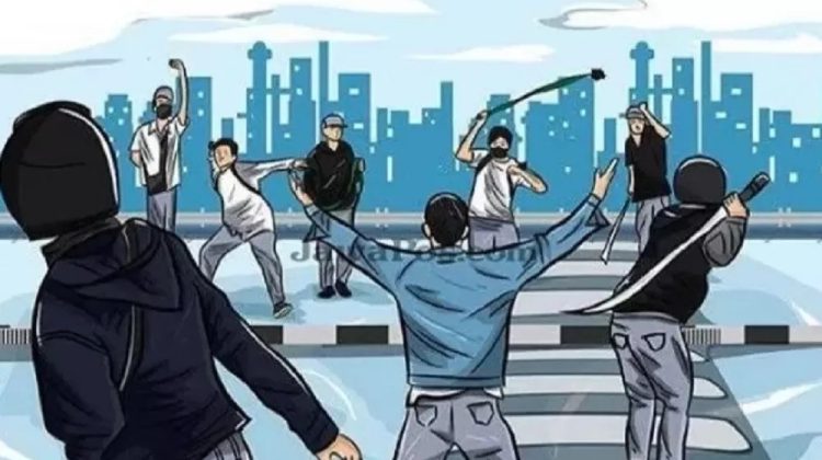 Foto : Ilustrasi tawuran (INP)