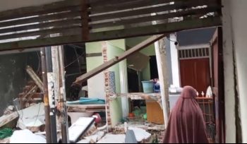 Tabung Gas Meledak, Lansia Terluka dan Rumah Hancur