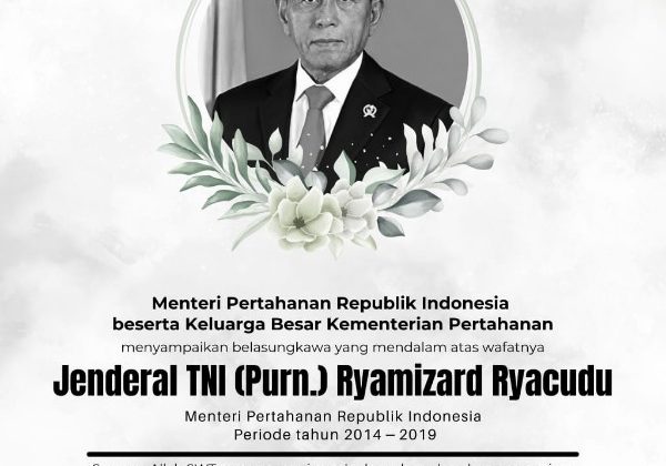 Eks Menhan Ryamizard Wafat, Dimakamkan di TMP Kalibata
