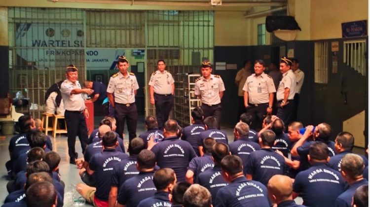 Lapas Narkotika Jakarta Gelar Razia dan Tes Urin Bersama Aparat Penegak Hukum