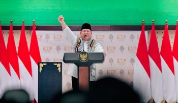 Prabowo Teriakkan “Free Palestine” di Gontor